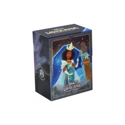 Disney Lorcana Trading Card Game by Ravensburger, Shimmering Skies, Deck Box, Tiana
