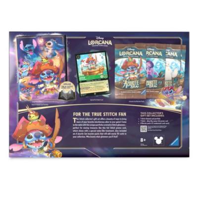 Disney Lorcana Trading Card Game by Ravensburger,  Stitch Collector's Gift Set, Azurite Sea