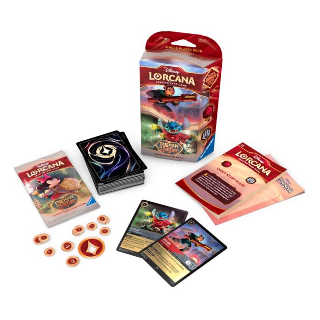 how many cards in a deck lorcana Disney Lorcana: Shimmering Skies Start Featuring two shimmering foil cards and a selection of characters from beloved Disney tales How does everyone build their