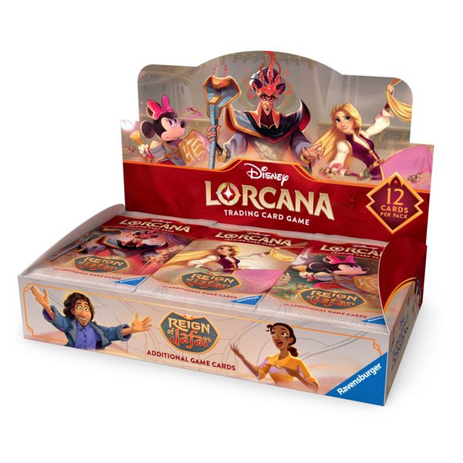 disney lorcana card box Lorcana: Fabled Booster With dimensions of 122 mm x 73 mm x 49 mm Disney Lorcana: Shimmering Skies Chapter