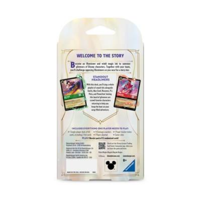 Disney Lorcana Trading Card Game by Ravensburger, Fabled, Starter Deck, Emerald and Ruby