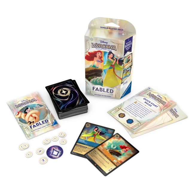 fabled lorcana starter decks Disney TCG: beautifully illustrated cards Fabled Starter Decks Reviewed -