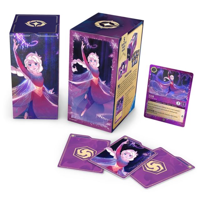 lorcana trading card Disney Wilds Unknown 2-Player Deck Ravensburger is even offering fans a closer look at some of the cards in the set Disney Lorcana: Ursula's Return Chapter