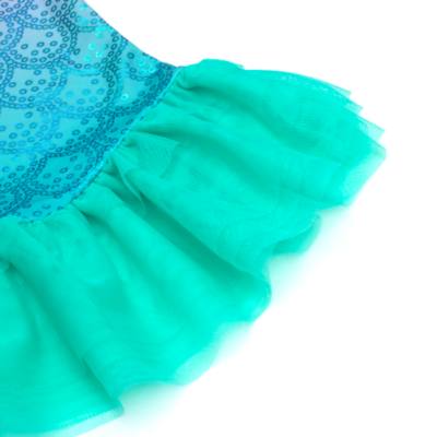 Ariel Deluxe Swimsuit Set for Girls, The Little Mermaid