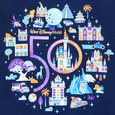 Walt Disney World 50th Anniversary Tie Tank Top for Adults