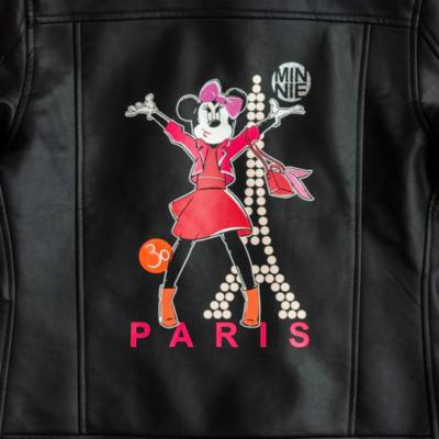 Minnie Parisienne Long Sleeve Black Jacket for Women