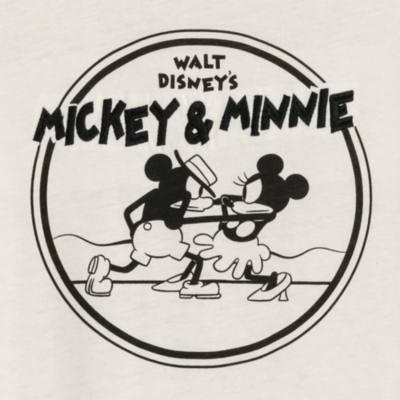 Mickey and Minnie Puff Sleeve T-Shirt for Adults