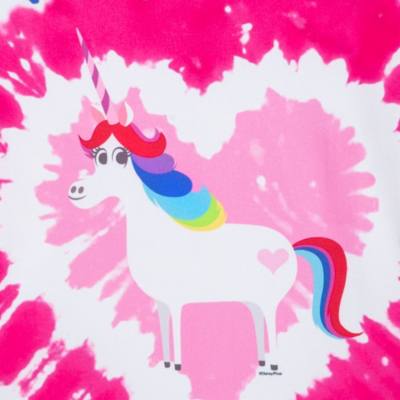 Rainbow Unicorn Fashion T-Shirt for Girls, Inside Out, Sensory Friendly