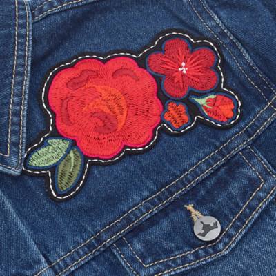 Disney ily 4EVER Denim Jacket for Kids Inspired by Belle, Beauty and the Beast