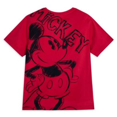 Mickey Mouse Sketch T-Shirt for Kids