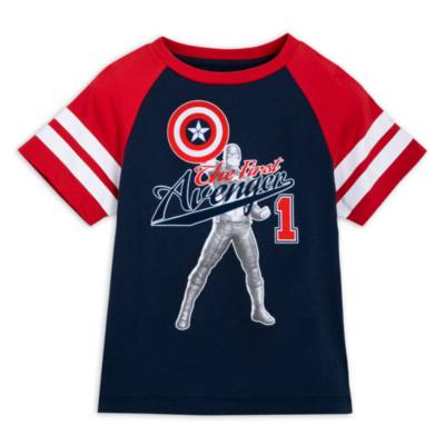 Captain America Athletic T Shirt for Kids