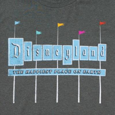 迪士尼樂園園區入口標誌成人款 T 恤