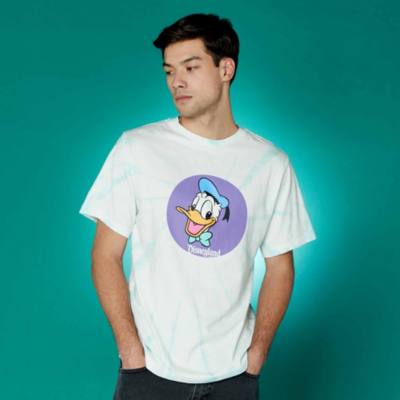 Disneyland Resort Donald Duck Tie-Dye T-Shirt for Adults