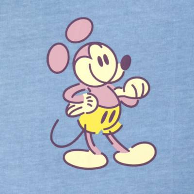 Blue Mickey Mouse Genuine Mousewear T-Shirt for Adults