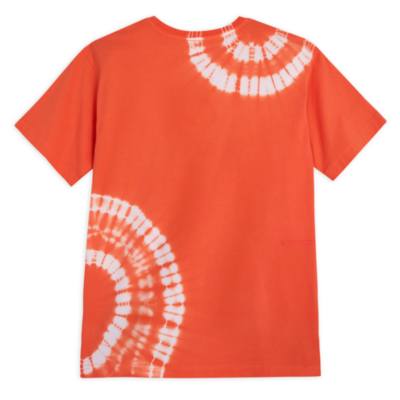 Orange Mickey Mouse Genuine Mousewear Tie-Dye T-Shirt for Adults, Disneyland
