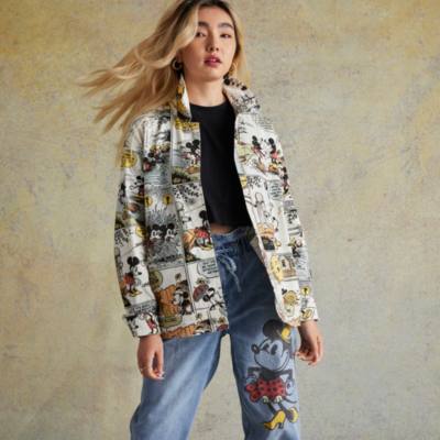 Mickey Mouse and Friends Denim Jacket for Adults