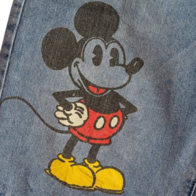 Mickey Mouse Denim Shorts for Adults