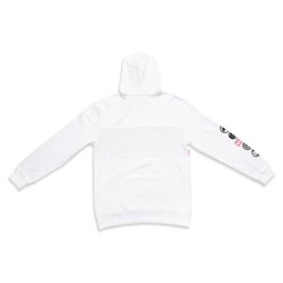 Marvel 標誌成人白色連帽衛衣