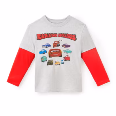 Lightning McQueen and Friends ''Radiator Springs'' Long Sleeve T-Shirt for Kids, Cars