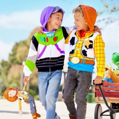 Buzz Lightyear Light-Up Costume Zip Hoodie for Kids, Toy Story