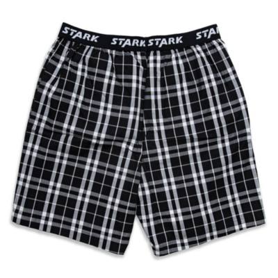 Stark Industries Sleep Shorts for Adults, Marvel's Iron Man