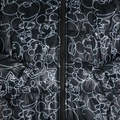 Mickey Mouse Hooded Puff Jacket for Kids