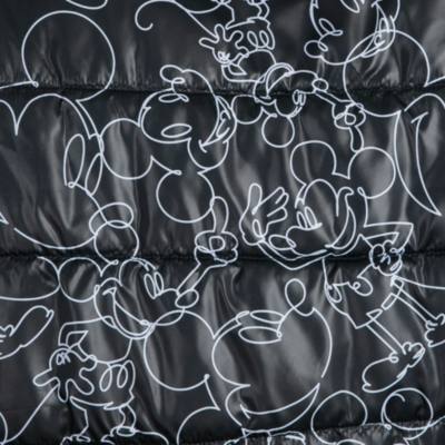 Mickey Mouse Hooded Puff Jacket for Kids