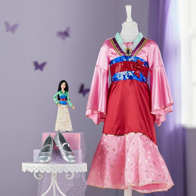 mulan disney princess dress Look like a IRL With These 24 Dresses ruffled organza collar PREORDER - Disney Princess Mulan