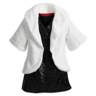 Cruella De Vil Costume for Kids, 101 Dalmatians