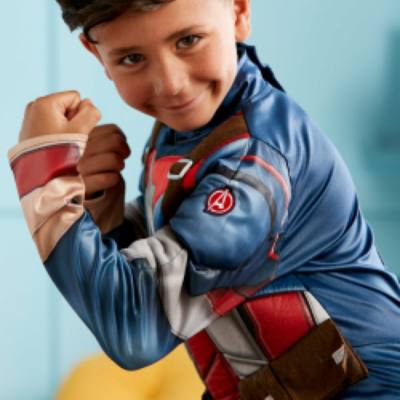 Captain America Costume for Kids
