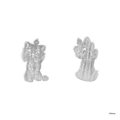 Disney Earring Marie, Silver
