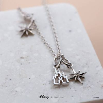 Disney Necklace Castle, Silver