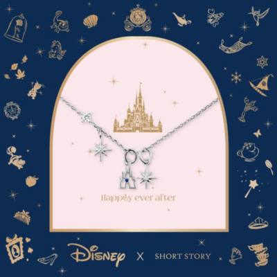 Disney Necklace Castle, Silver