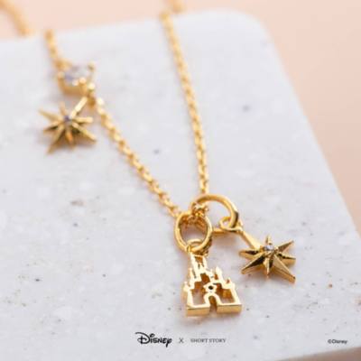 Disney Necklace Castle, Gold
