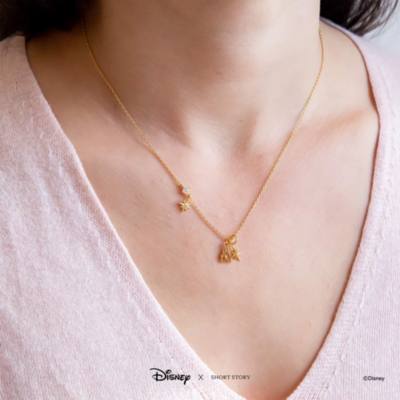 Disney Necklace Castle, Gold