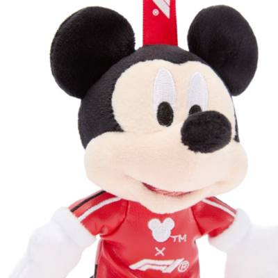 Disney x Formula 1 Mickey Mouse Red Plush Keychain