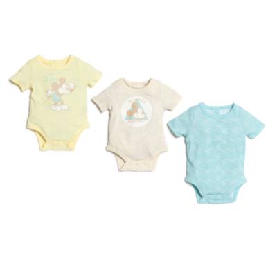 Mickey Mouse Baby Body Suits, Set of 3