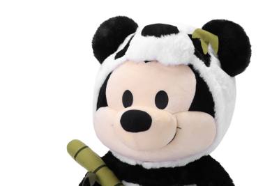 Panda Mickey Small Plush