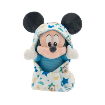 Mickey Mouse Small Plush in Swaddle, Disney Babies