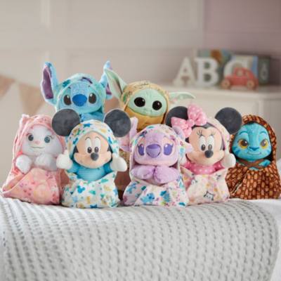 Mickey Mouse Small Plush in Swaddle, Disney Babies