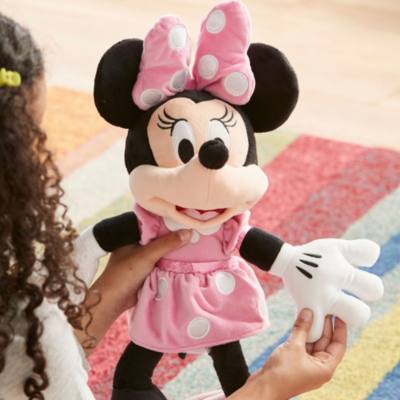 Minnie Mouse Medium Pink Plush