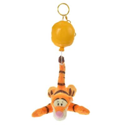 Tigger Plush Keychain, Pooh's Balloon