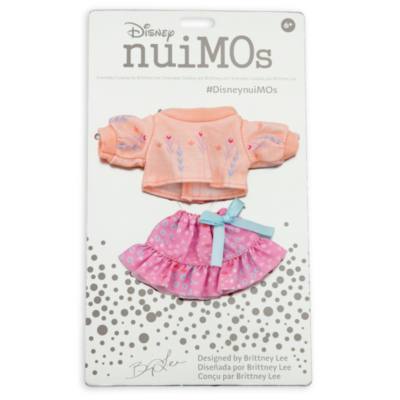 Disney nuiMOs Small Plush Floral Skirt and Top Outfit by Brittney Lee