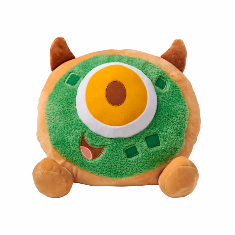 Mike Avocado Breakfast Bagel Disney Munchlings Scented Medium Plush, Garden Goodness, Monsters, Inc.