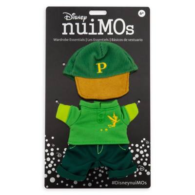 Disney nuiMOs Outfit, Peter Pan Henley with Faux-Layered Sleeves, Jeans, and Baseball Cap Outfit