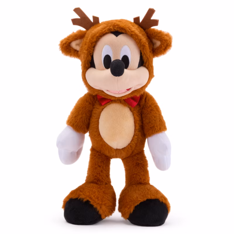 Mickey Mouse Reindeer Holiday Plush