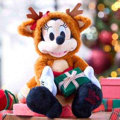 Minnie Mouse Reindeer Holiday Plush
