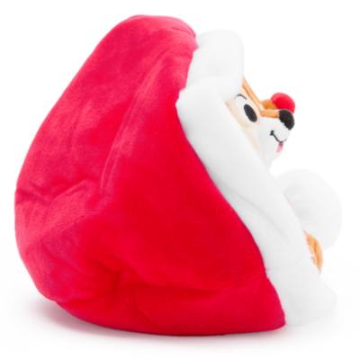 Chip 'n Dale Holiday Plush Set in Santa Hat