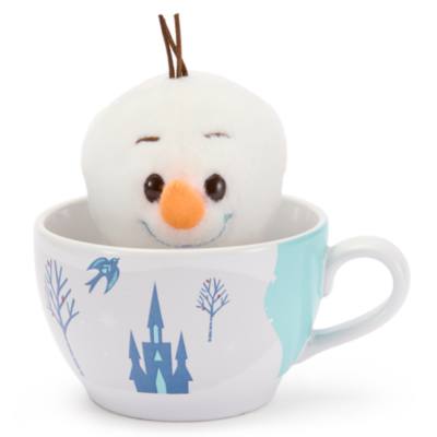 《魔雪奇緣》小白 Urupocha-chan 毛公仔和馬克杯套裝