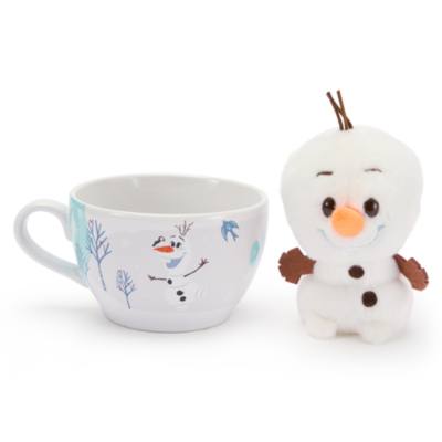 《魔雪奇緣》小白 Urupocha-chan 毛公仔和馬克杯套裝